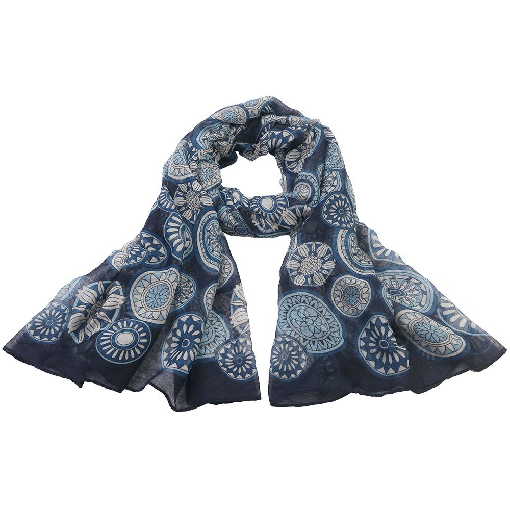 Scarf Gun marinblå