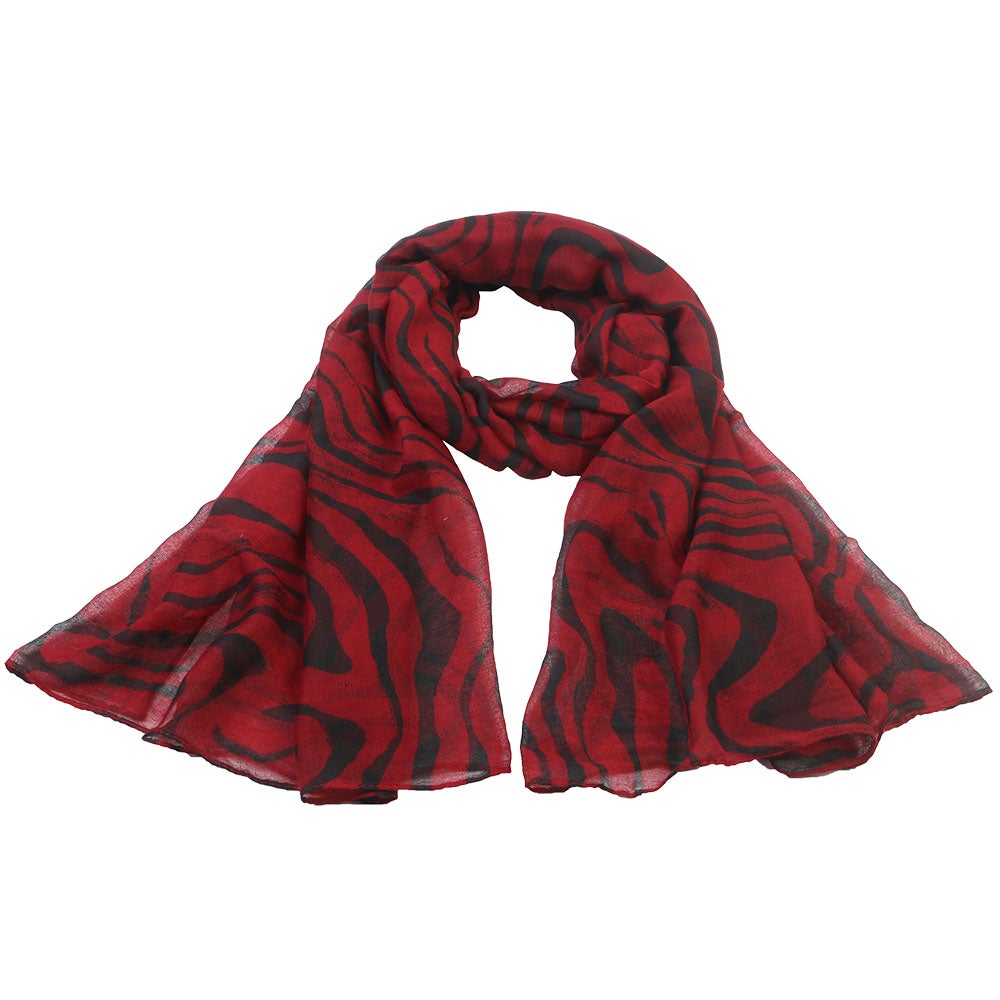 Scarf Ottilia röd