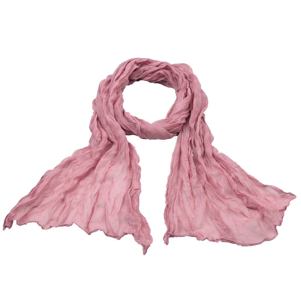 Scarf Anna mörk gammelrosa