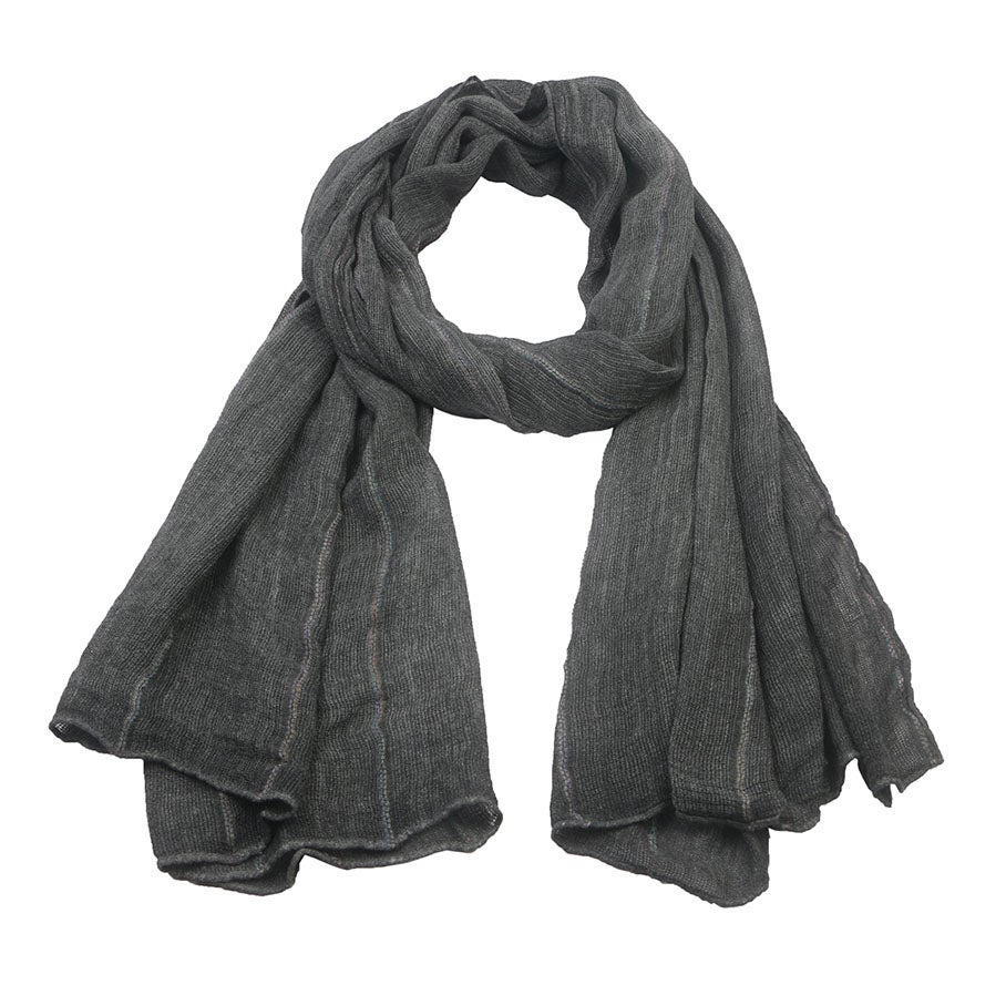 Scarf Elena mörkgrå