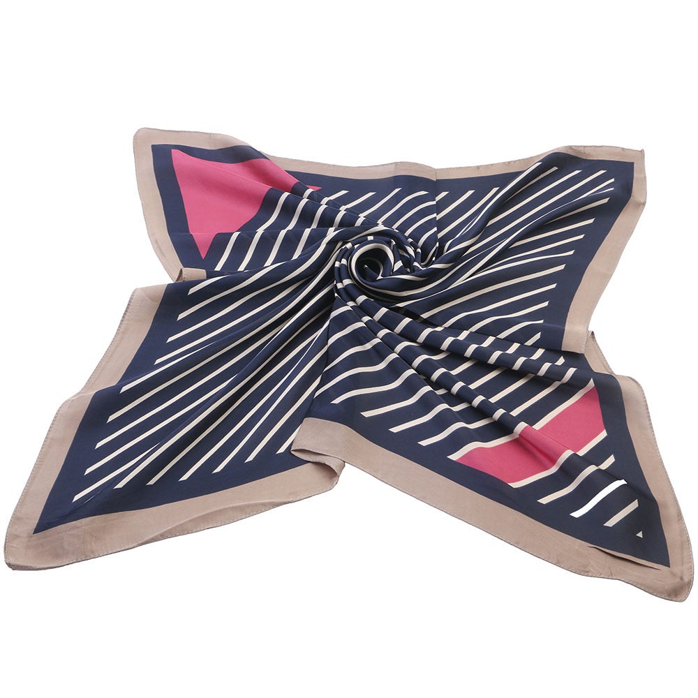 Scarf Linn marinblå