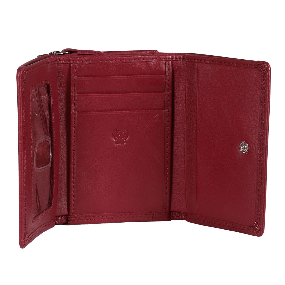 Plånbok dam liten, röd