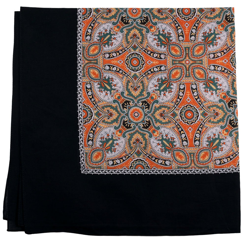 Snusnäsduk Retro 70 svart