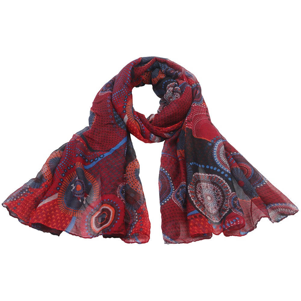 Scarf Git röd