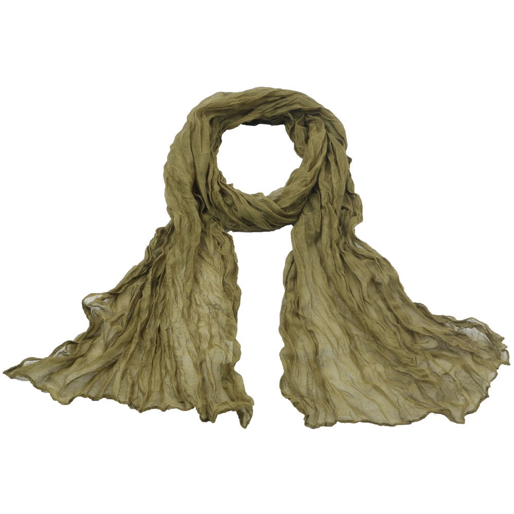 Scarf Anna ljus olivgrön