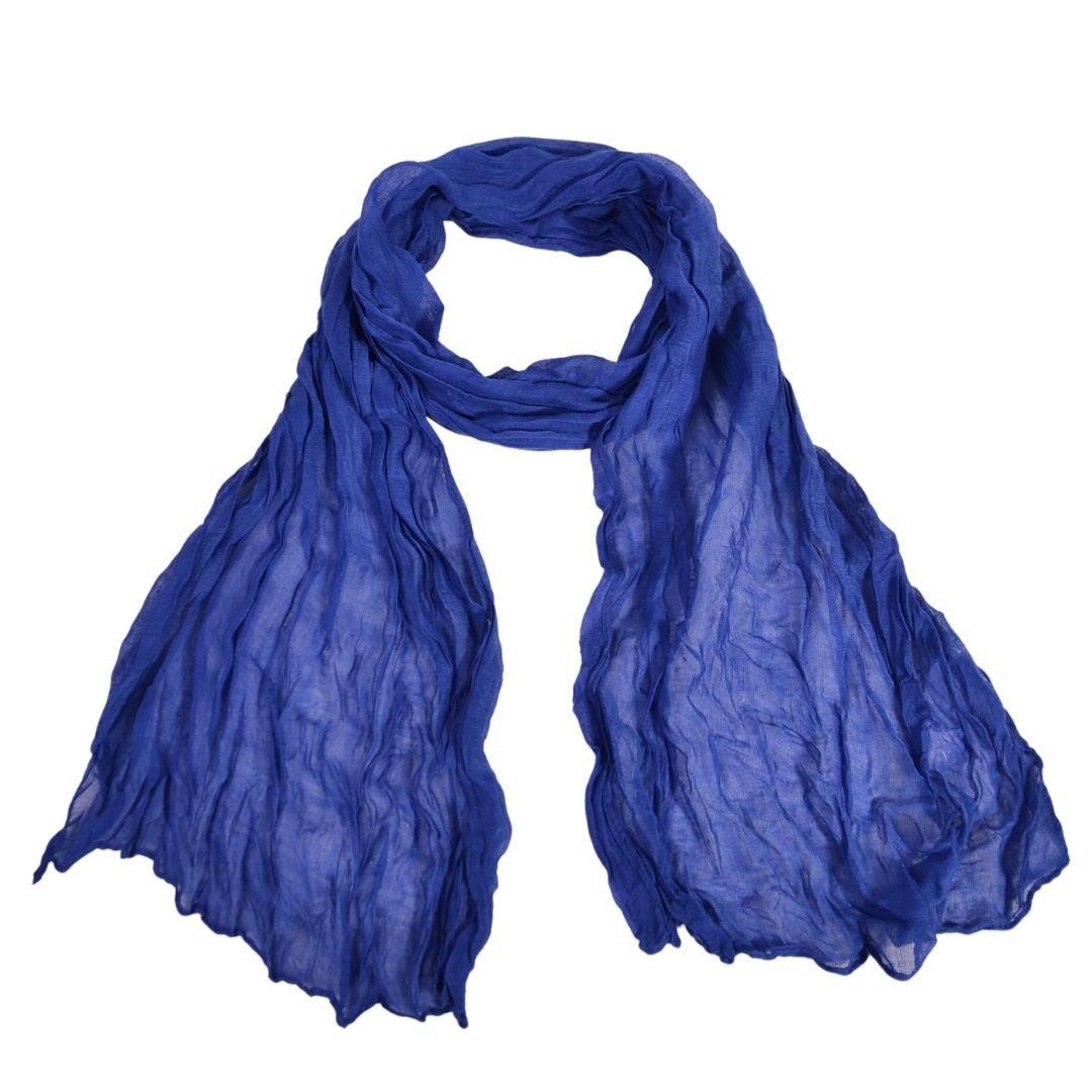 Scarf Anna kungsblå