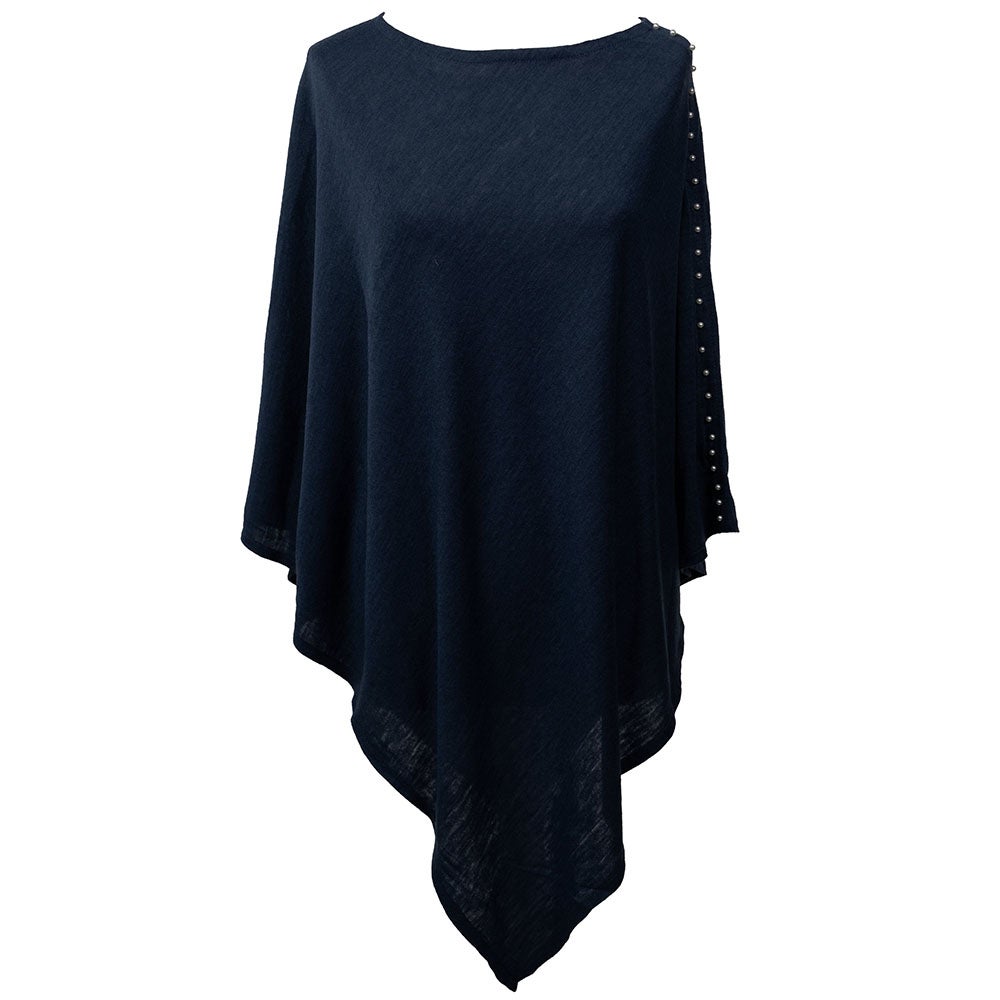 Poncho Golda marinblå