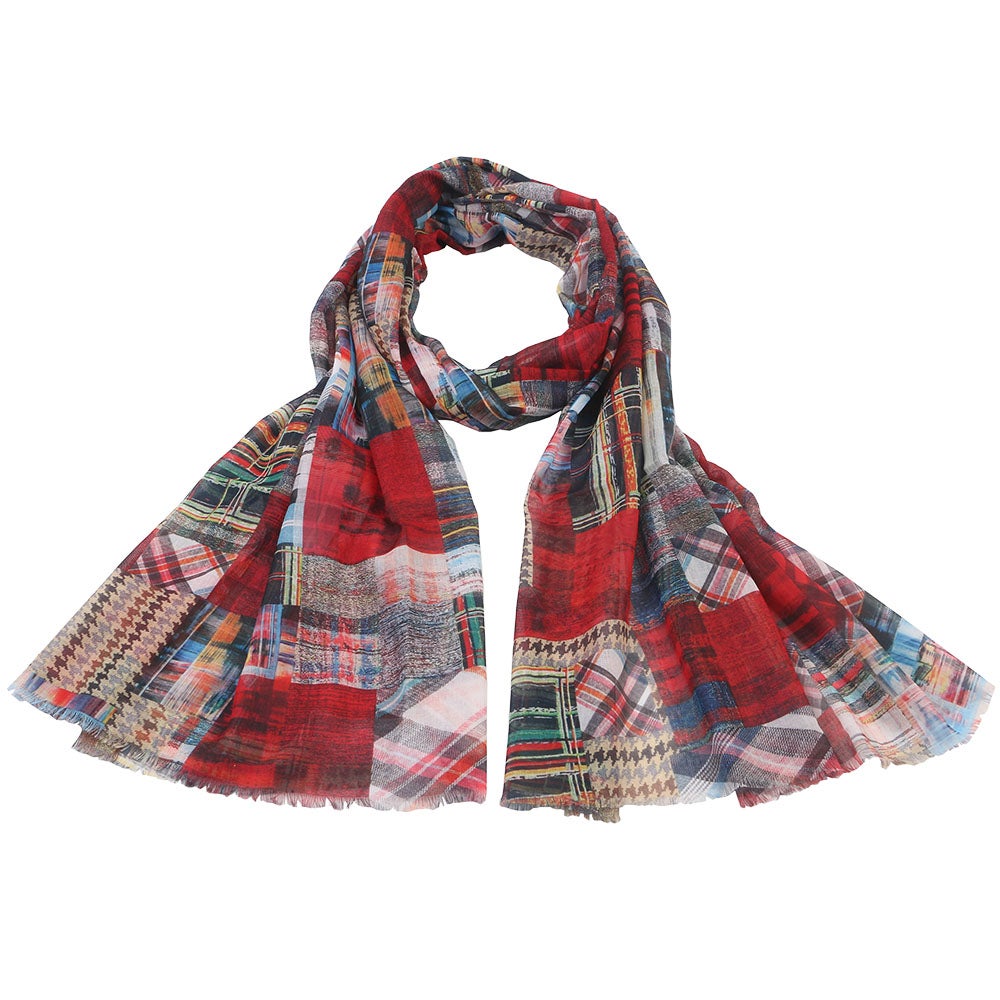 Scarf Michelle röd