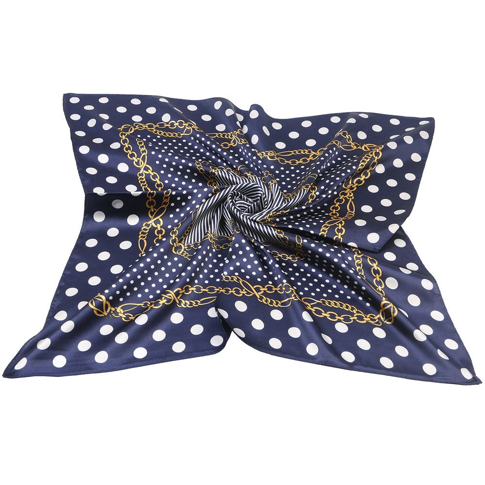 Scarf Lydia marinblå