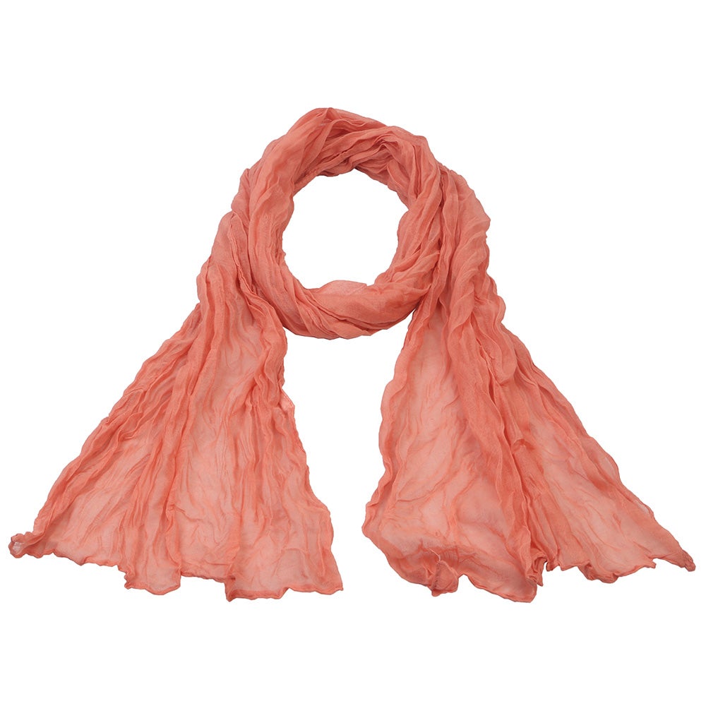 Scarf Anna persika