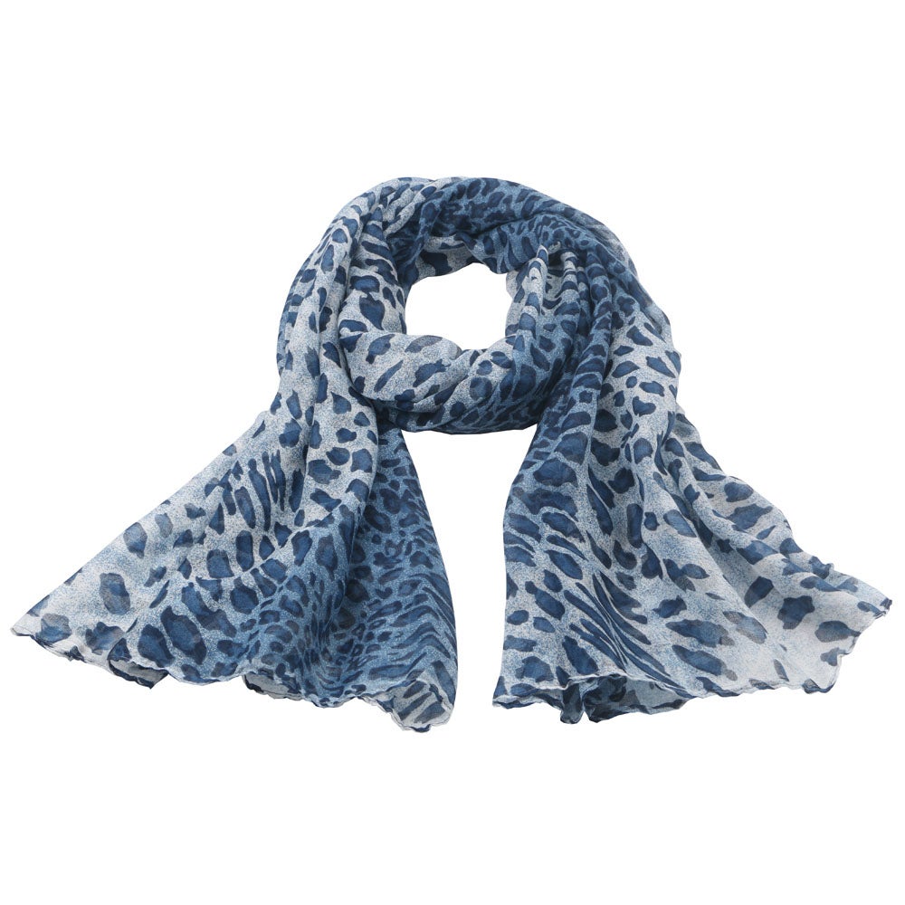 Scarf Leo blå