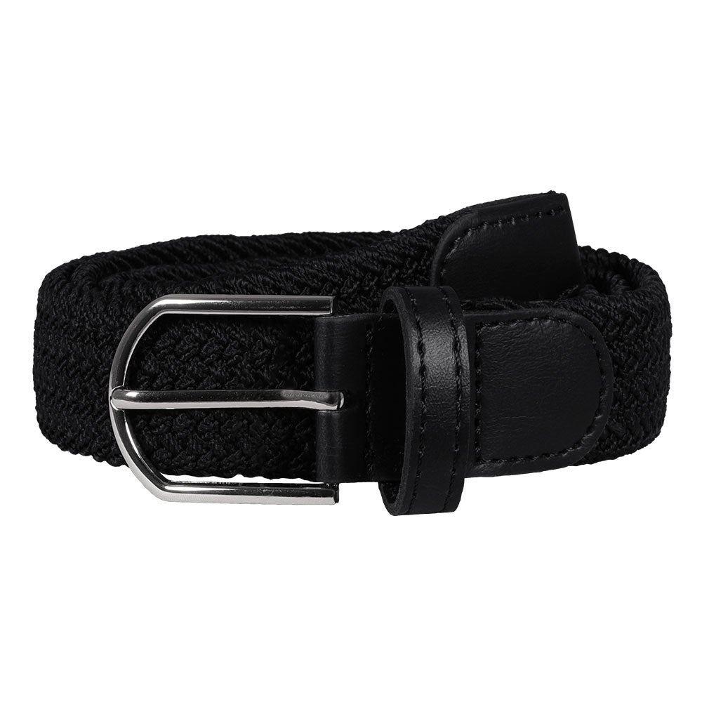 Bälte dam flätat svart 80