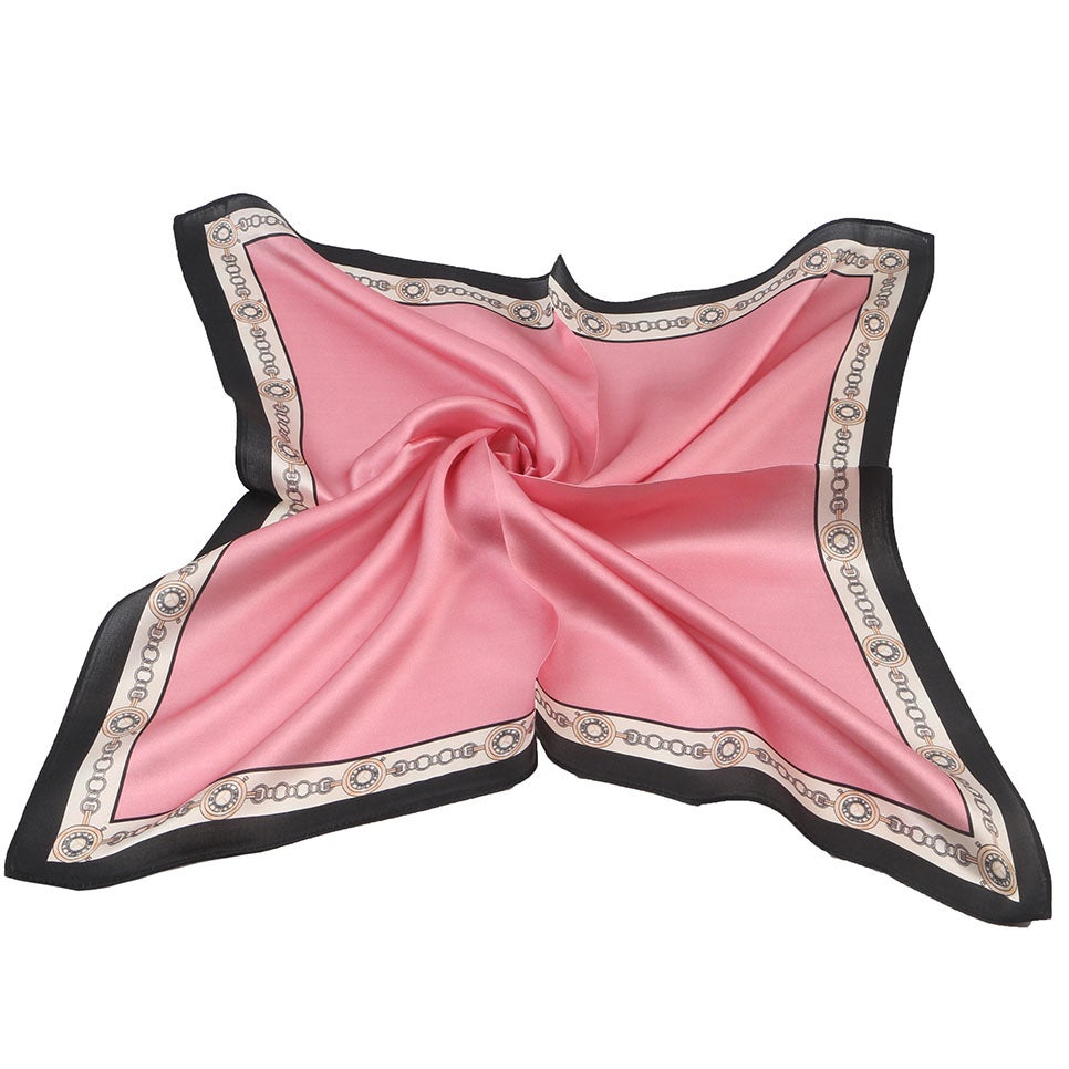 Scarf Olivia silke rosa