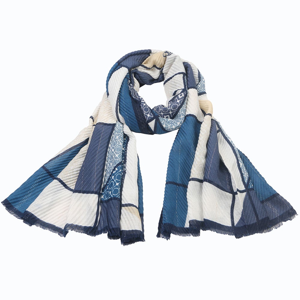 Scarf Sassa marinblå