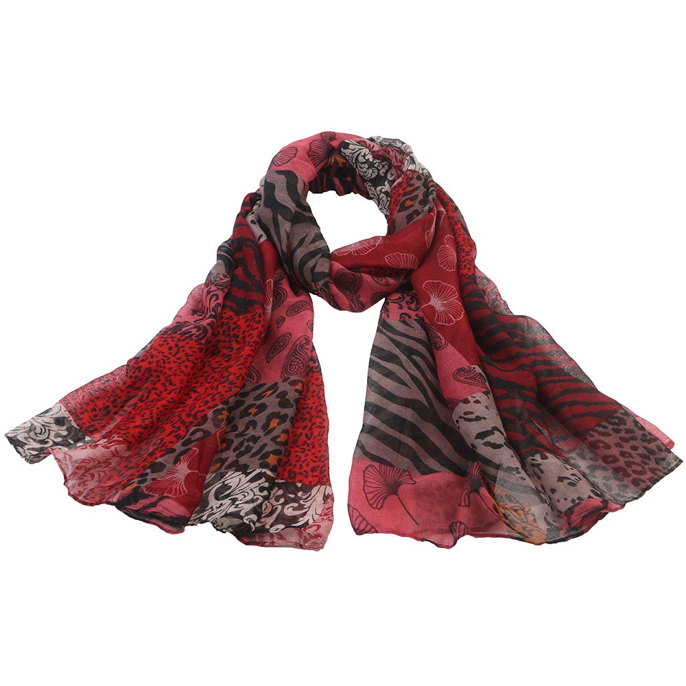 Scarf Gitte röd