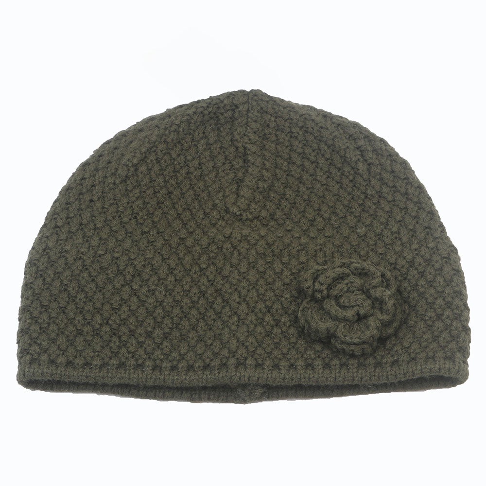 Mössa Connie armégrön