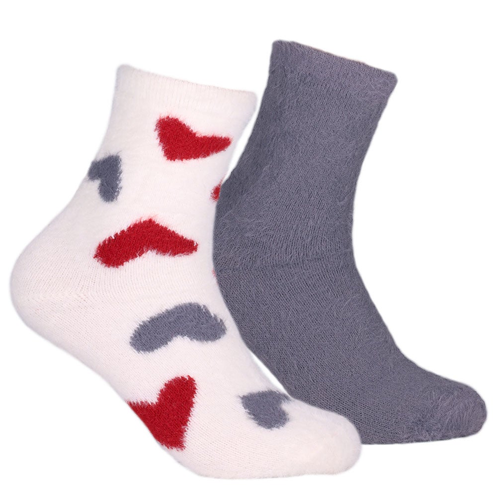 Strumpa Cozy dam gråmelerad 36/40