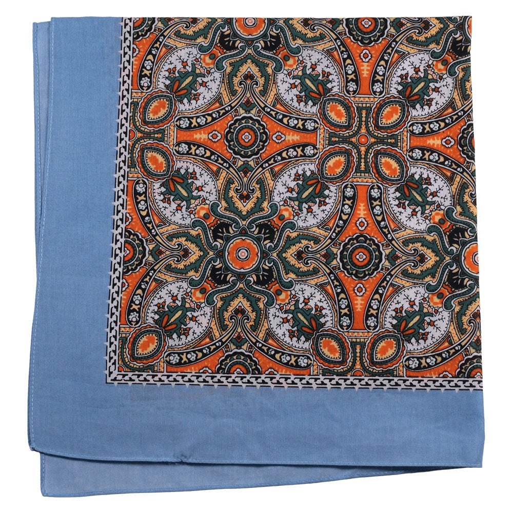 Snusnäsduk Retro 50 ljusblå