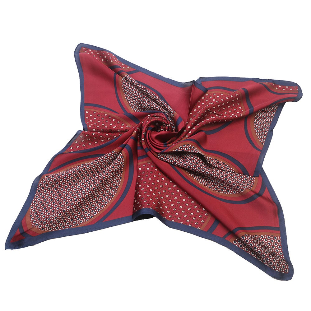 Scarf Tessie vinröd