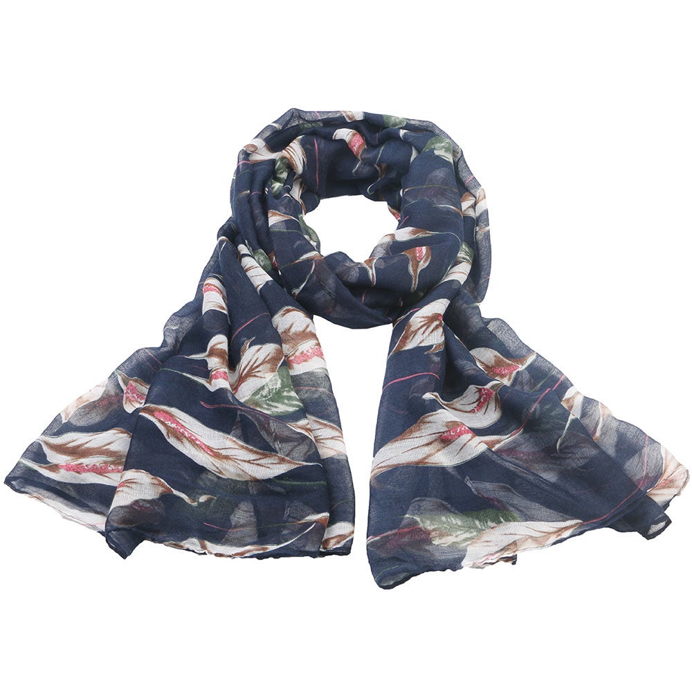 Scarf Paxa marinblå