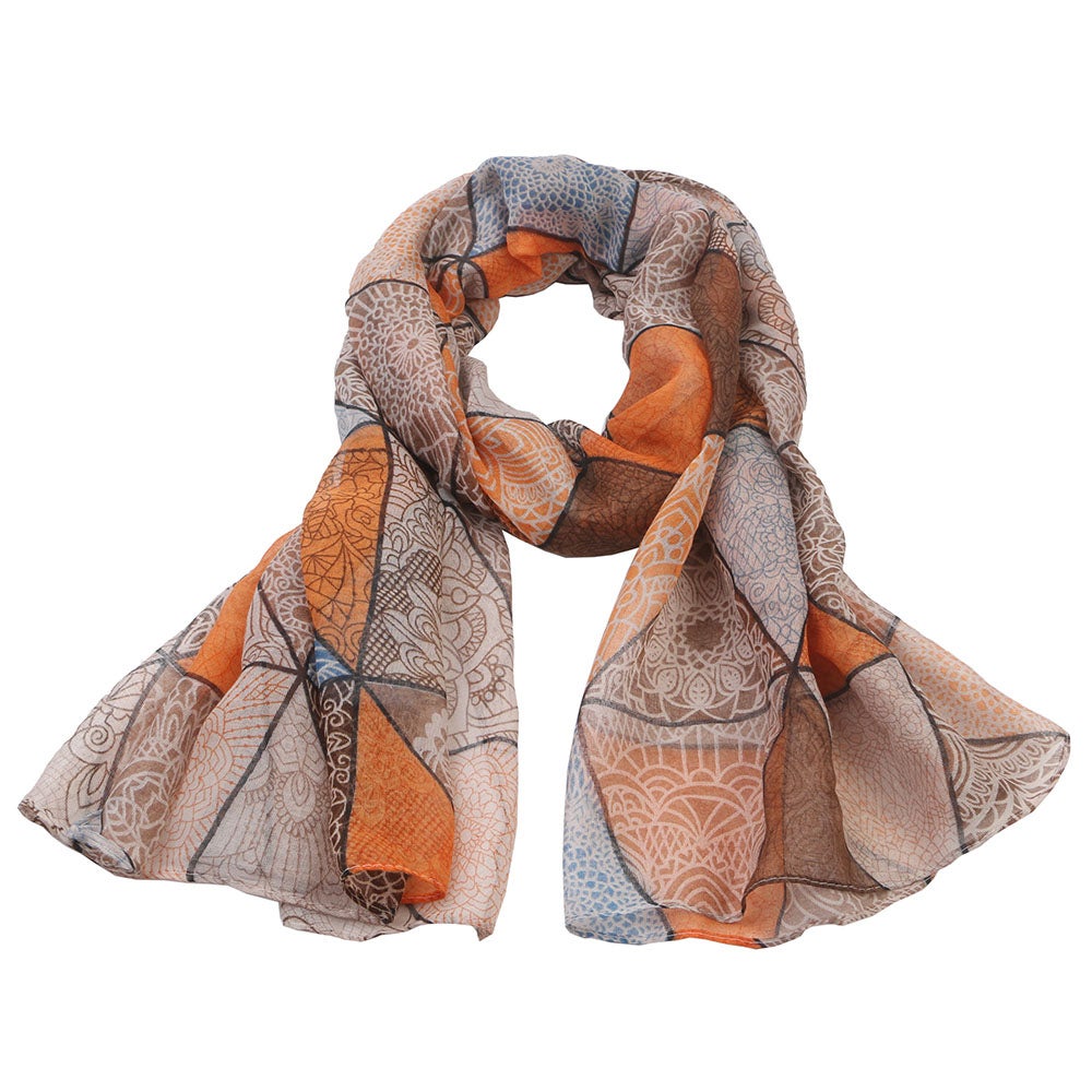 Scarf Kim orange