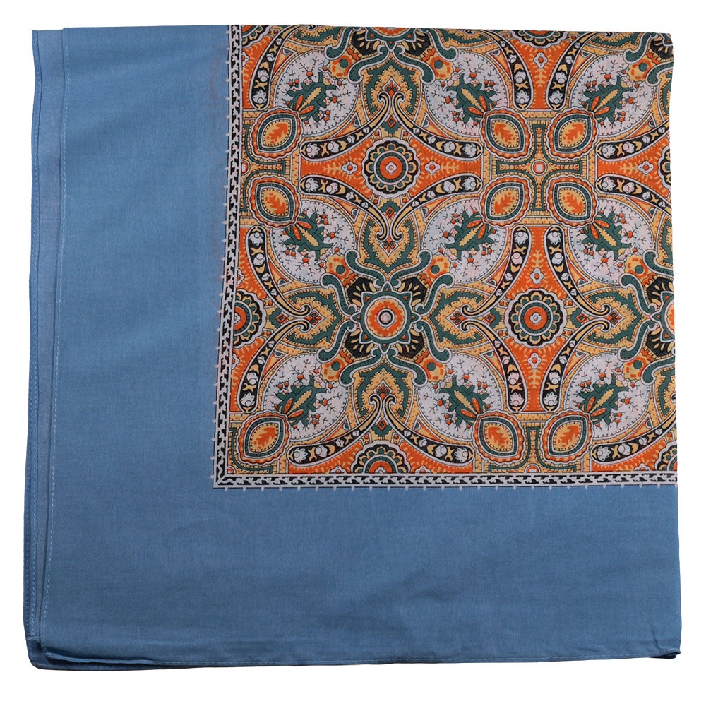 Snusnäsduk Retro 70 ljusblå