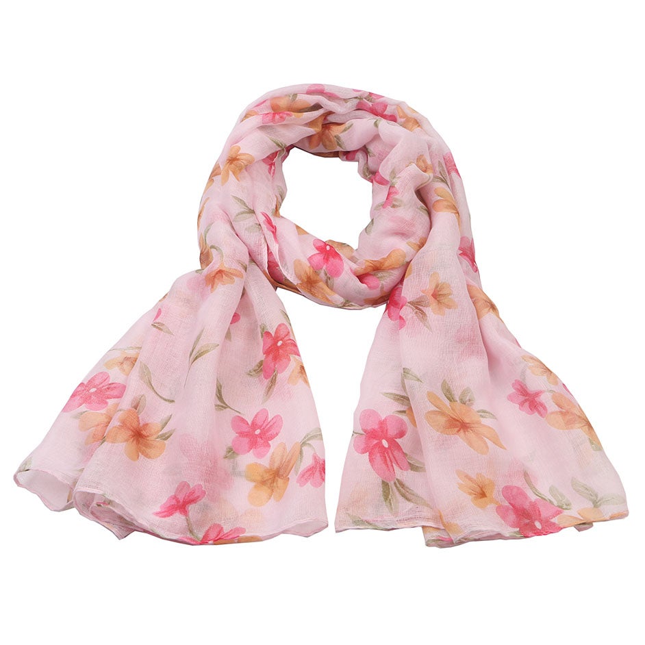 Scarf Lina rosa
