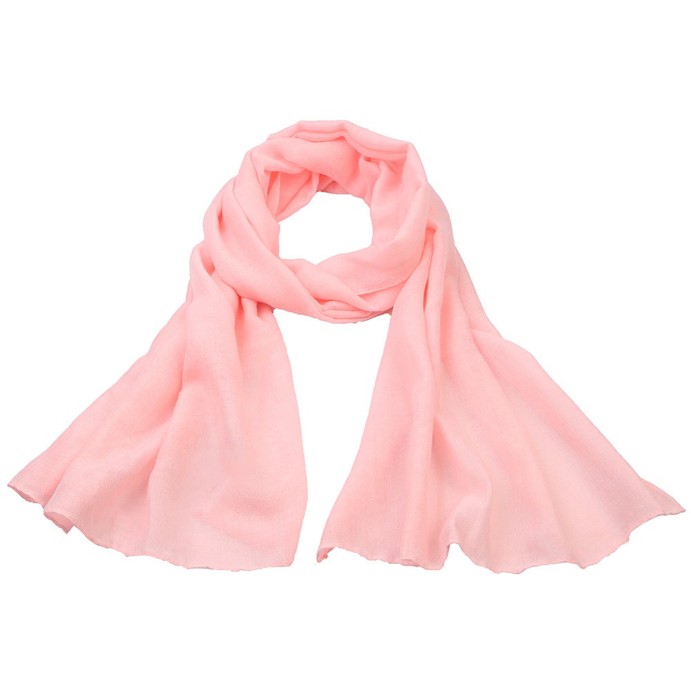 Scarf Lin ljusrosa
