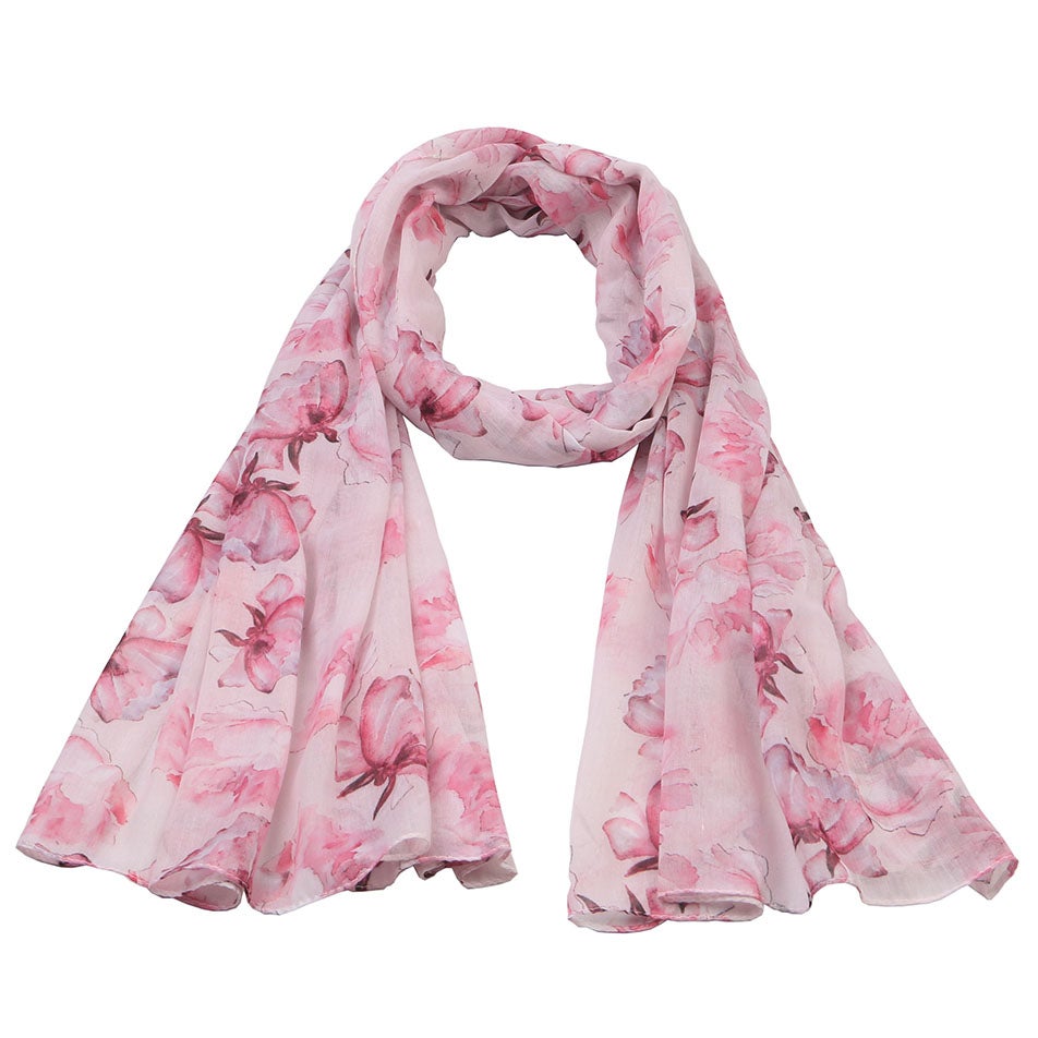 Scarf Lillie rosa
