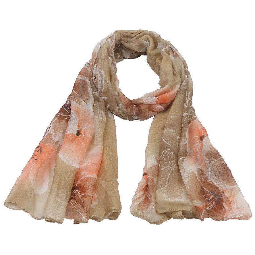 Scarf Lilly beige