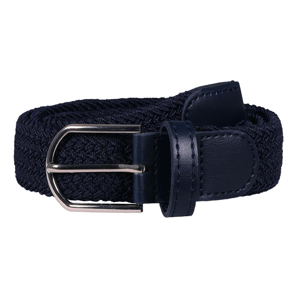 Bälte dam flätat marin 80