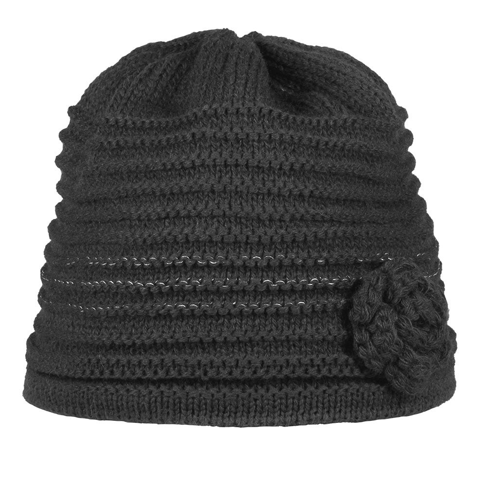 Mössa Alva mörkgrå