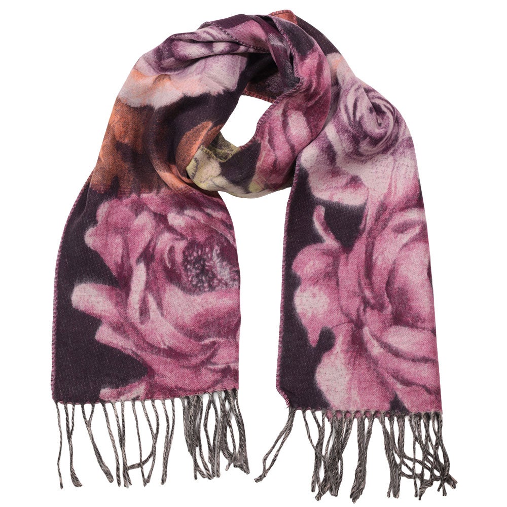 Halsduk Majvor fuchsia