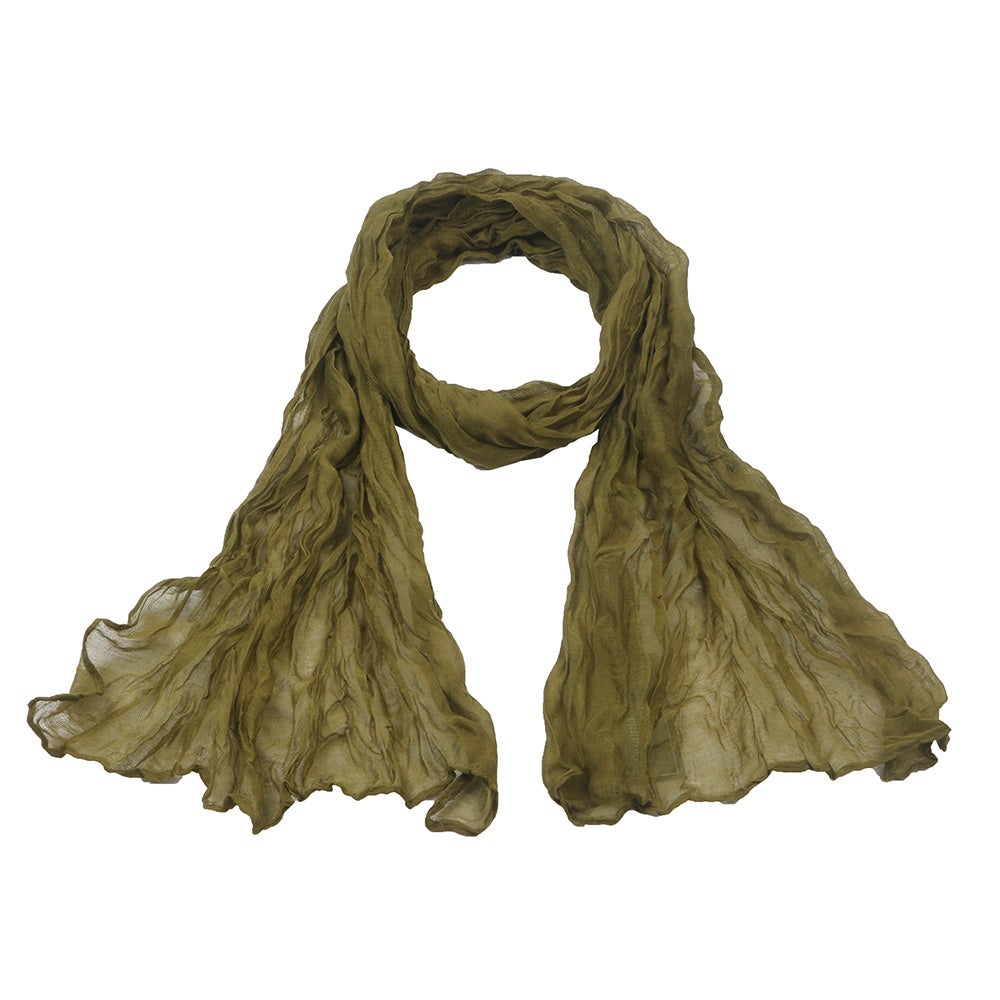 Scarf Anna olivgrön