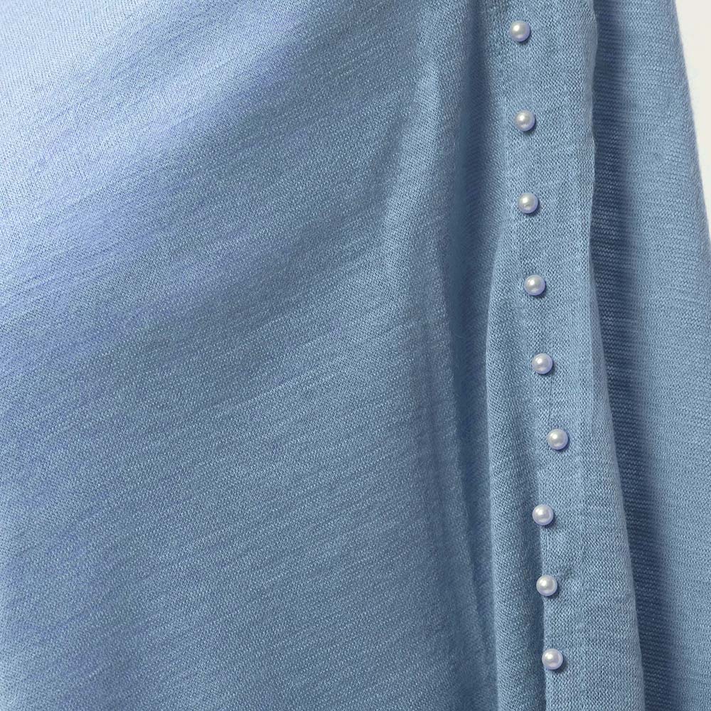 Poncho Golda jeansblå