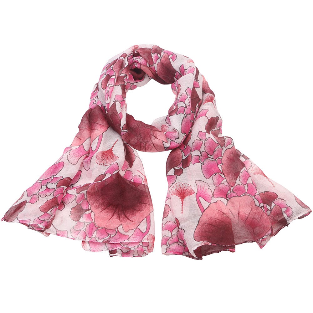 Scarf Toya fuchsia