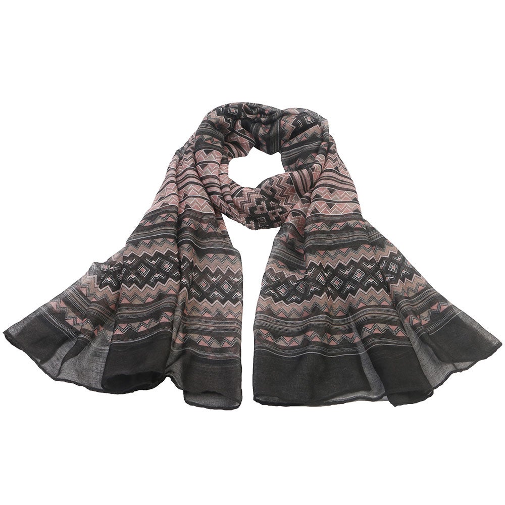 Scarf Olena rosa