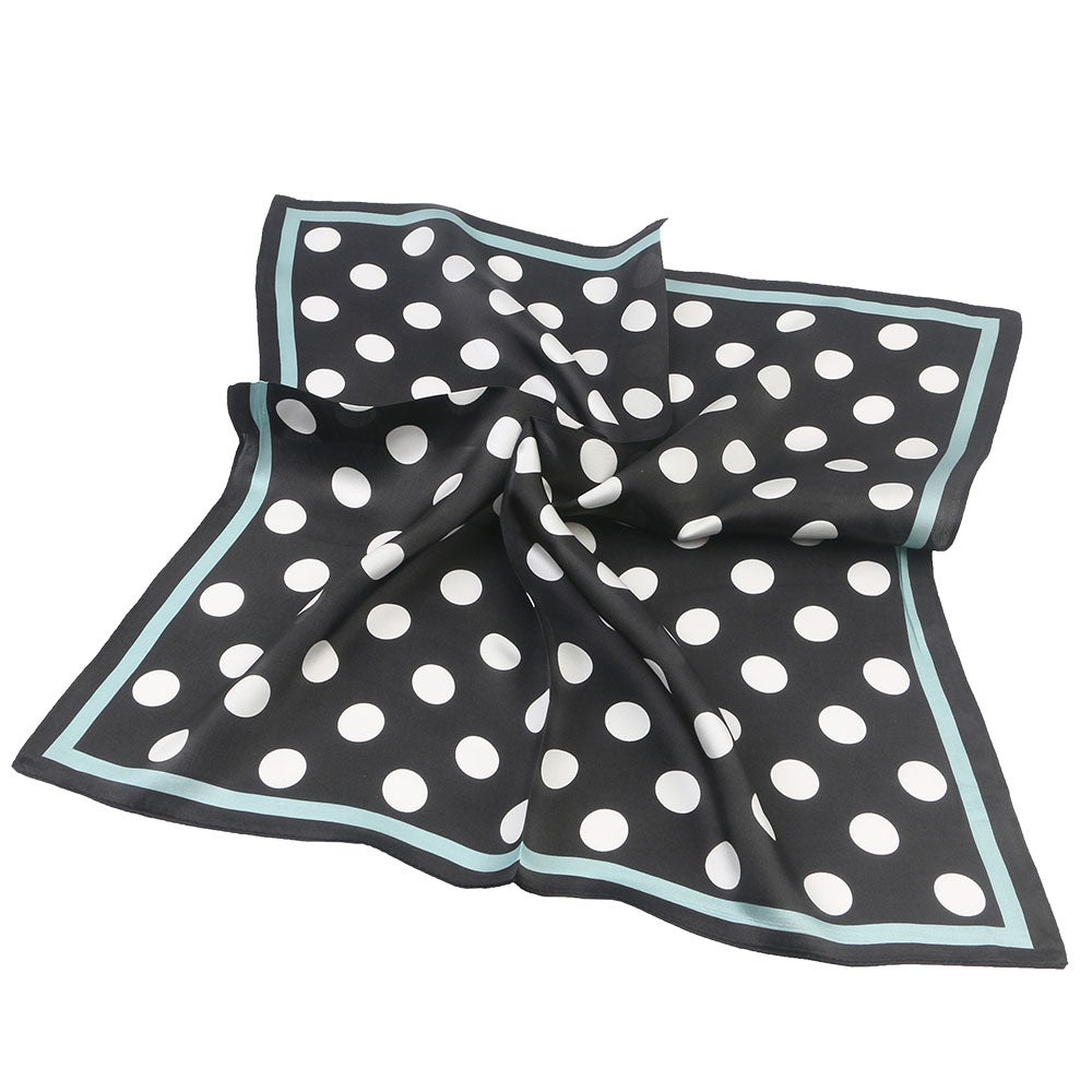 Scarf Madicken silke svart