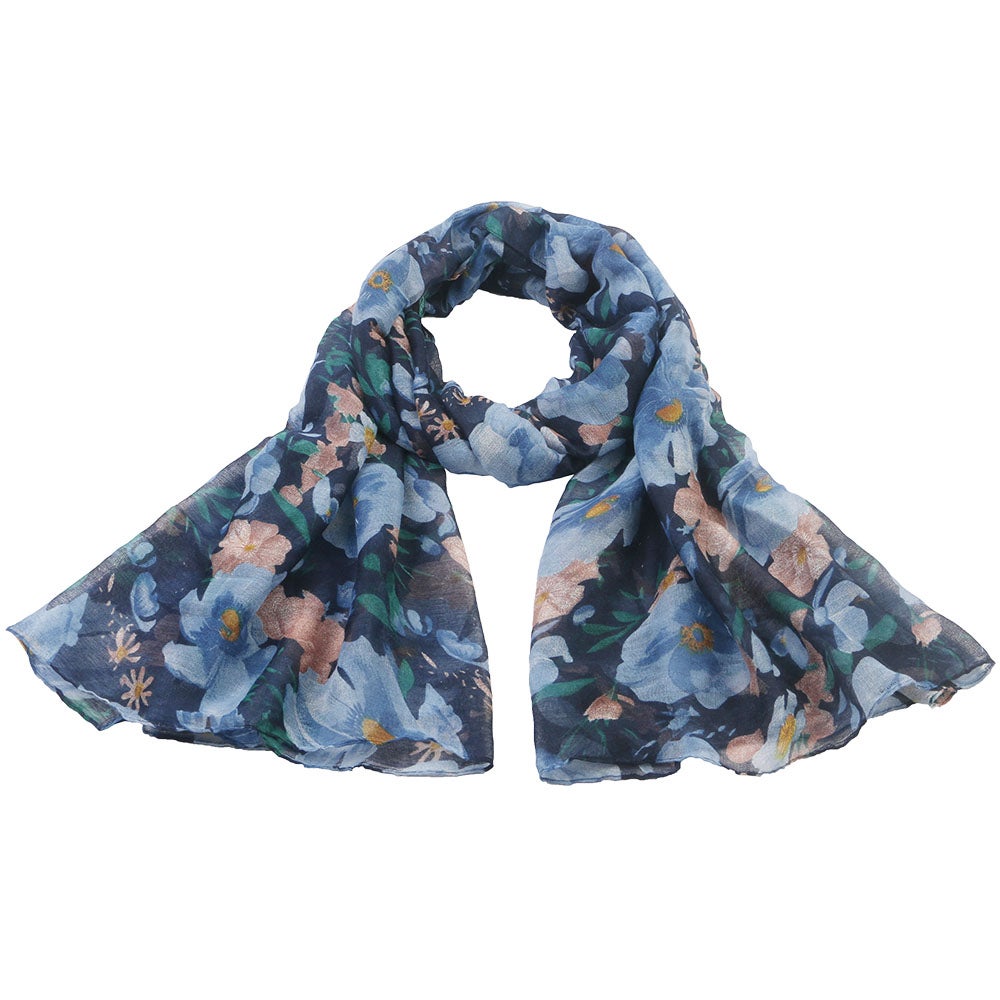 Scarf Gerd marinblå