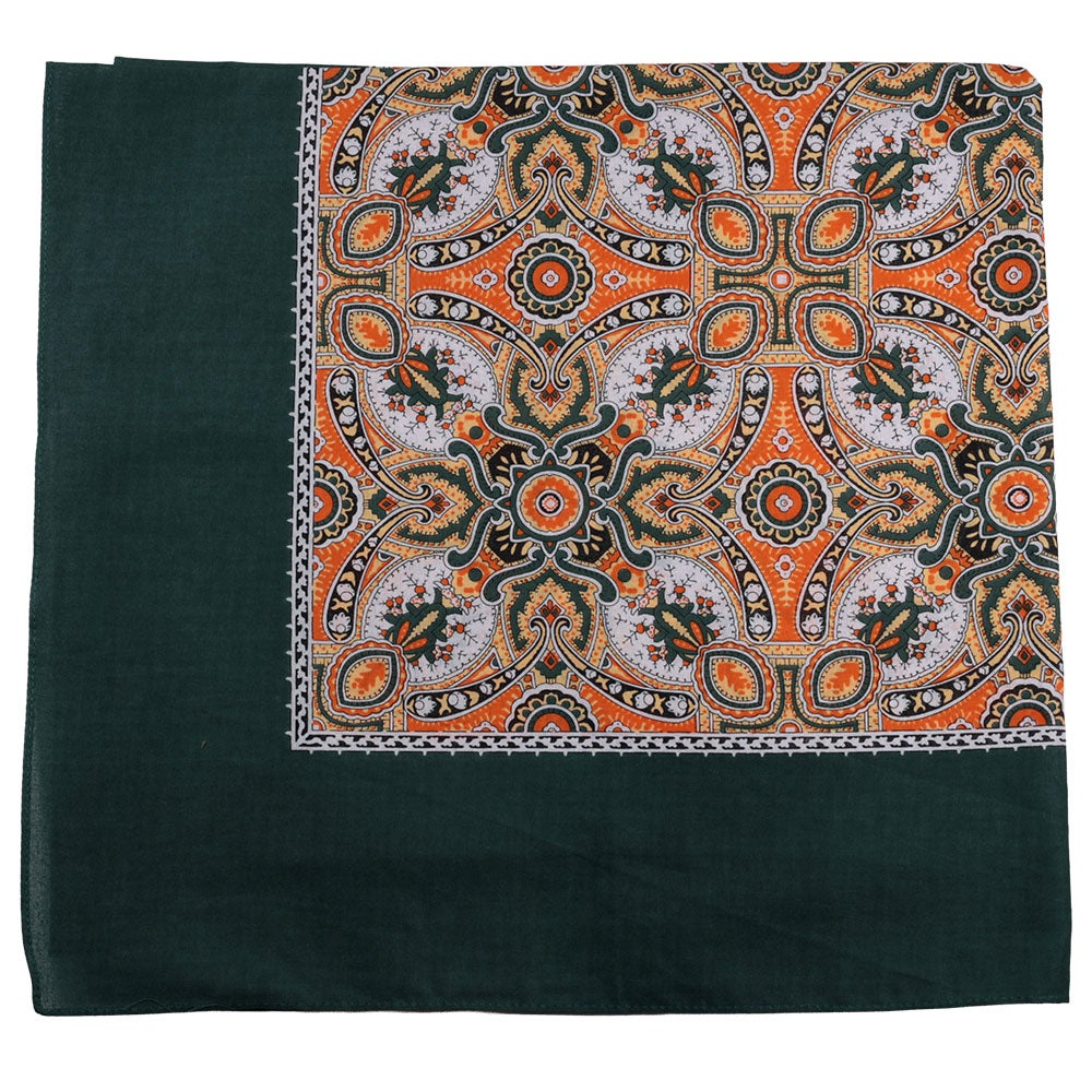 Snusnäsduk Retro 70 grön