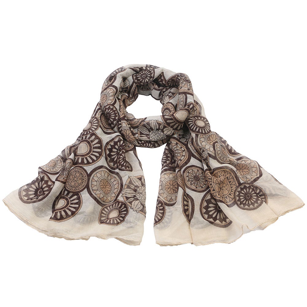 Scarf Gun ljusbeige
