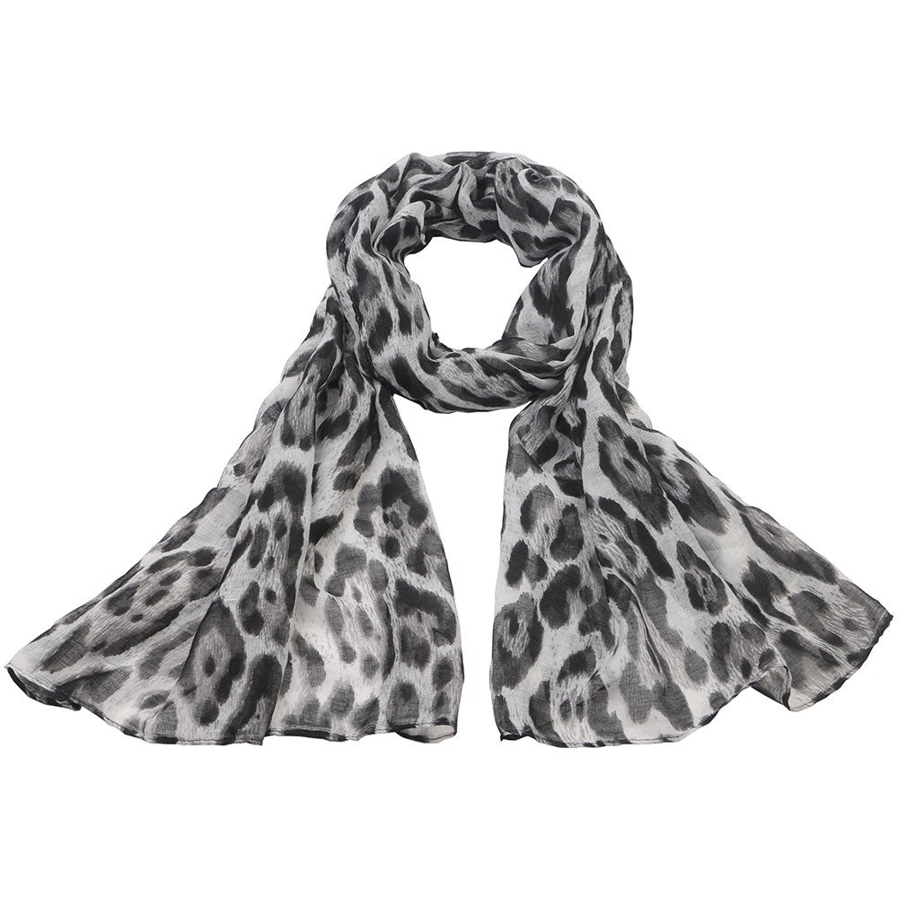 Scarf Gepard ljusgrå