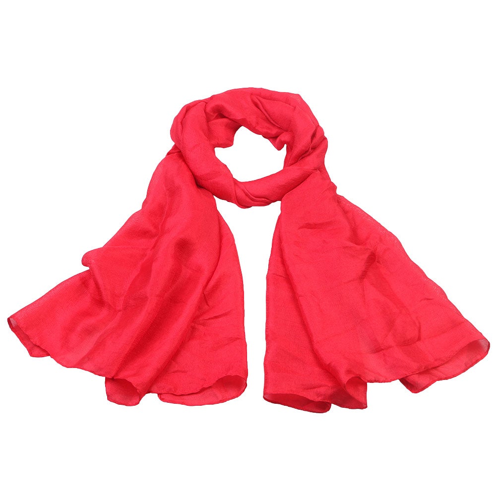 Scarf Elegant röd