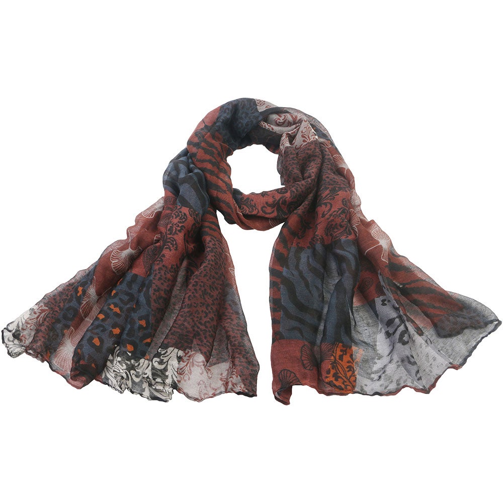 Scarf Gitte brun