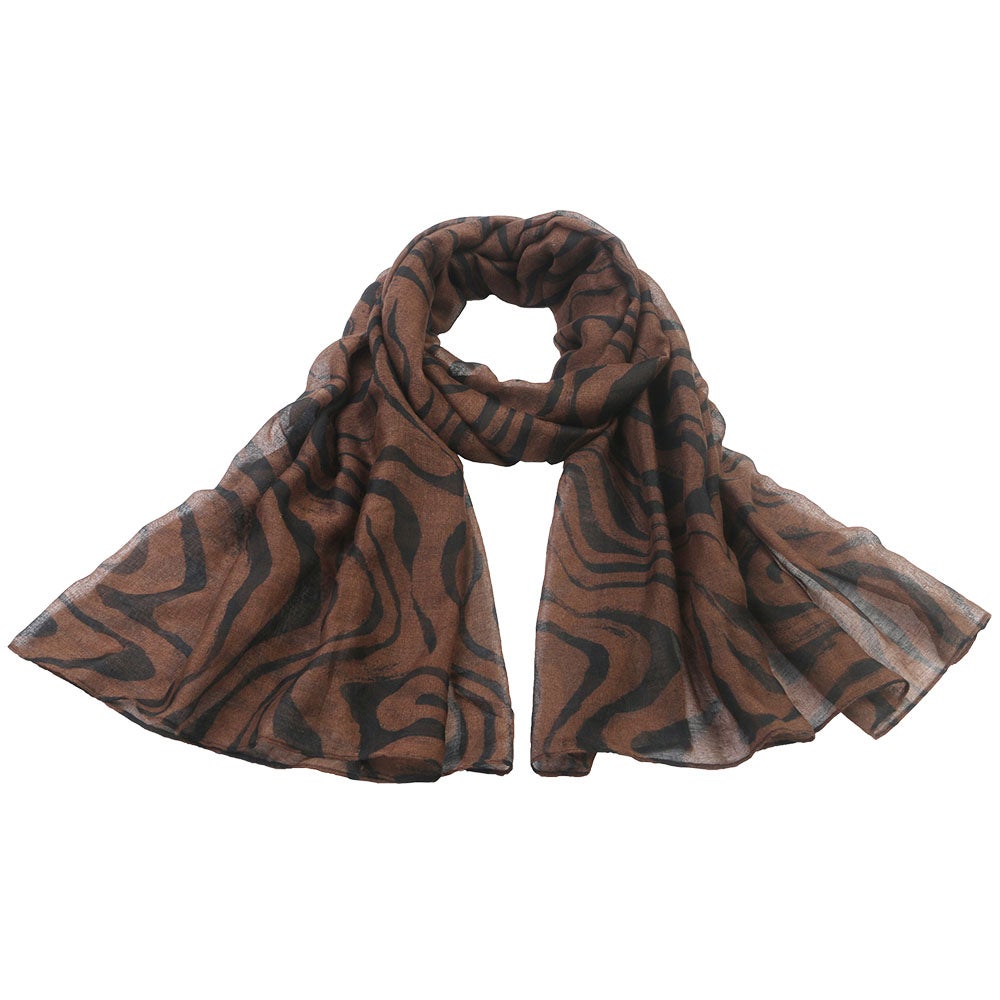 Scarf Ottilia brun