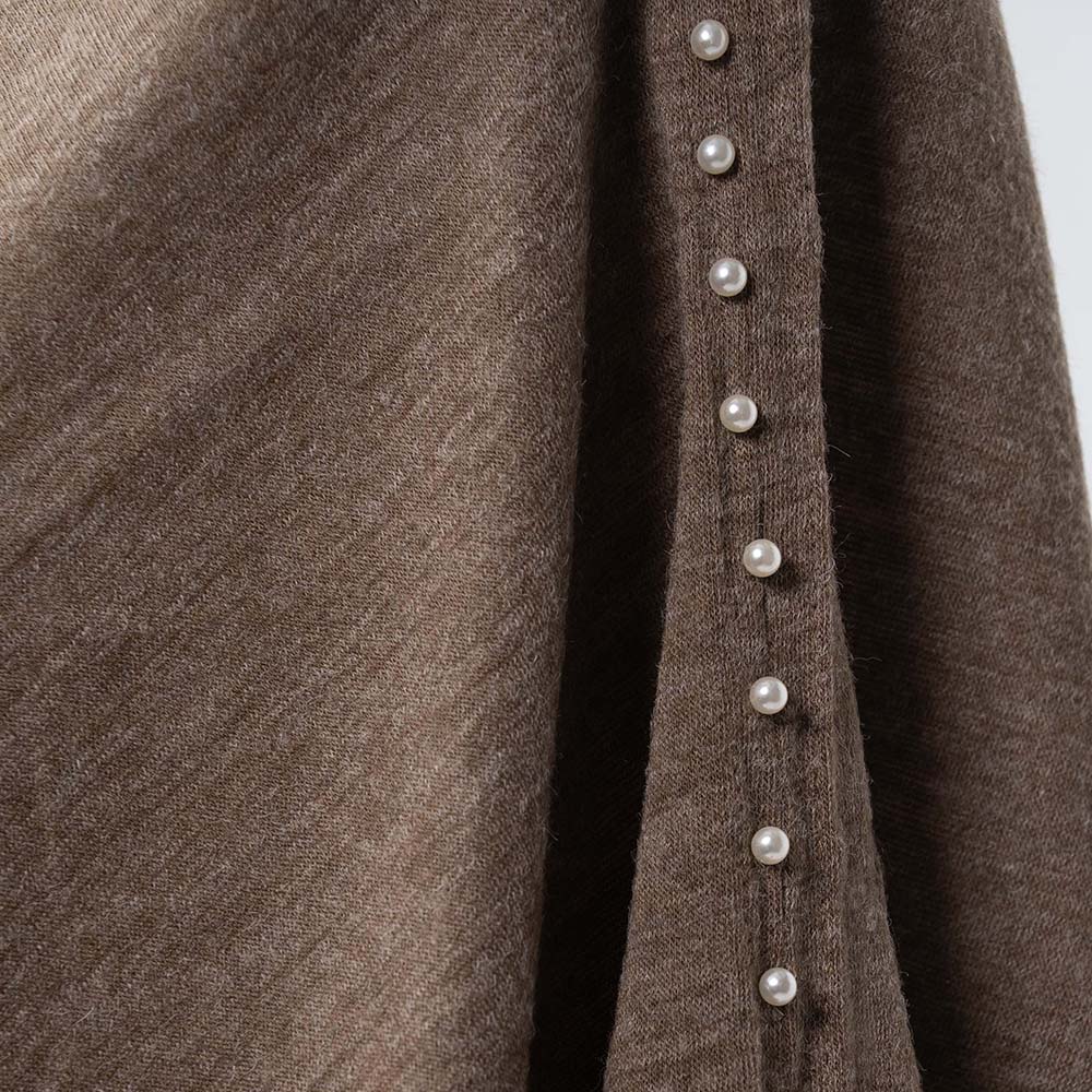 Poncho Golda mörkbeige