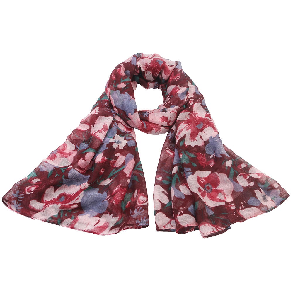 Scarf Gerd vinröd