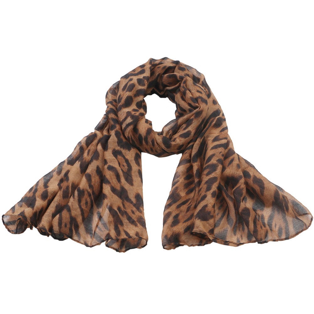 Scarf Gepard brun