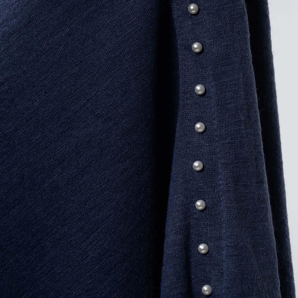 Poncho Golda marinblå