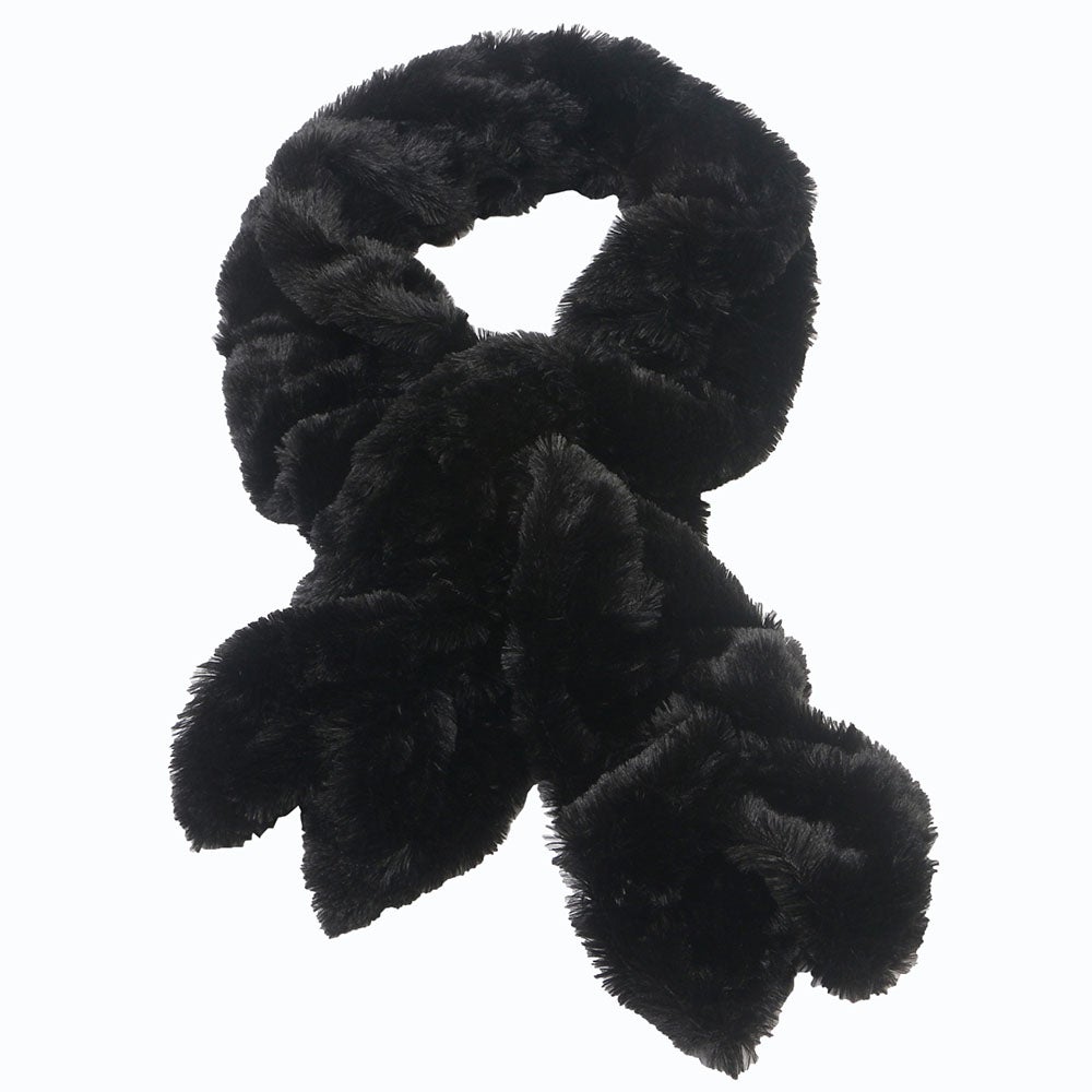 Halsduk Fluff svart